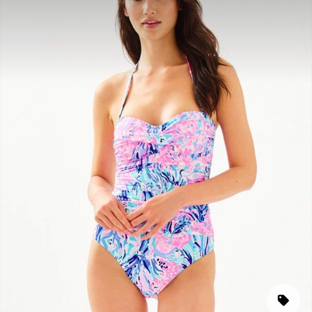 Lilly Pulitzer one piece bathing suit. Size 2 with tags